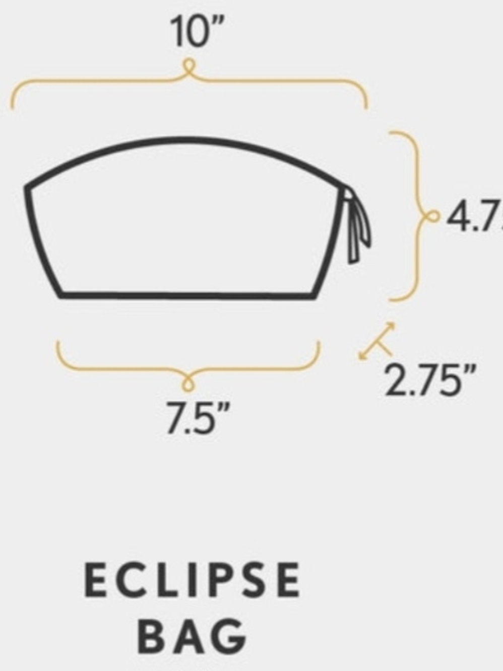 Eclipse Cosmetic Bag - Picture 3 of 7